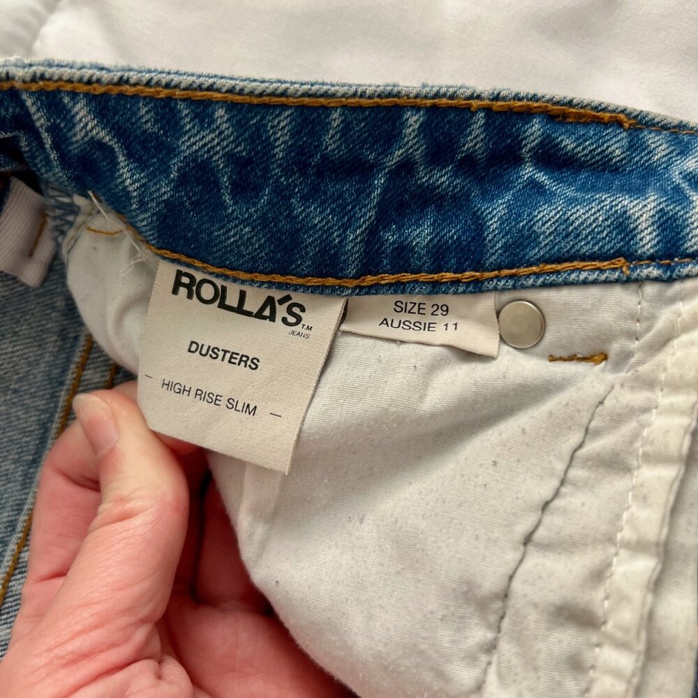 Rolla's High Rise Slim Dusters - Picture 3 of 3